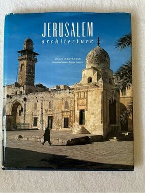 Jerusalem Architecture Hardcover Book - Blue Cover